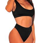 2 piece BIKINI black large Photo 0