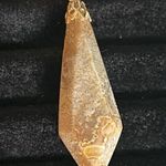 Crystal Gemstone 4 Piece Pendant Collection Citrine Lapis Lazuli Clear Quartz Blue Photo 5