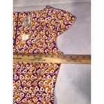 Maeve Anthropologie Cecily Fit & Flare Sweetheart Dress Floral Print Cap Sleeve Photo 3