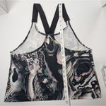 Nike Pro Coral Print Training Top Womens Small Abstract Racerback Psychedelic Photo 9