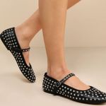House of Harlow NEW  1960 Mary Jane Ballet Flats 7  Black Rhinestone Dazzle Photo 0