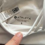 Athleta  white strappy bra, size small Photo 3