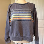 Rip Curl  Navy Striped Sweatshirt‎ Photo 0