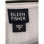 Eileen Fisher Silk Tank Top Periwinkle Metallic Sheen Crinkle Size Medium Career Photo 1