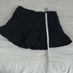 ZARA Black Ruffle Skirt w/ Built in Shorts Photo 6