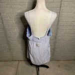 Aerie NWT  Womens Light Blue Striped‎ Flare Tie Front Sundress Dress Size XL Photo 2