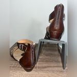 BOC Vegan Gladiator Kirra Faux Leather Strappy Sandal Brown Buckle Women’s Sz 9 Photo 3