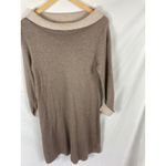 Adrienne Vittadini Two Toned Knit Sweater Dress Size Medium Photo 1