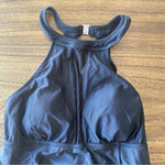 Cupshe  High Neck Mesh Cutouts One-Piece Swimsuit – Black – Size 0X – NEW! Photo 3