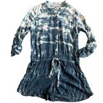 Young Fabulous and Broke Tie Dye Romper Long Sleeve Shorts Size Small Women's Photo 0