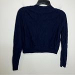 Brooks Brothers  merino wool sweater navy blue‎ size medium/small Photo 4