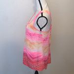 Candie's Candie’s neon pink orange bow Beck Sleeveless Tank Top Photo 3