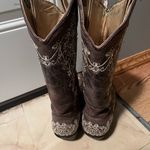 Corral  Brown Embroidered Heeled Boots Photo 1