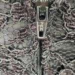 Moda Vintage 80s 90s Fitted Lace Mini Dress Long Sleeve Black Intl Womens 8 Photo 7