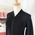 Lululemon Lightweight Ribbed Knit Jacket Black M Photo 2