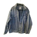 RSQ  Supper Distressed Jean Jacket. Sz.M Photo 0