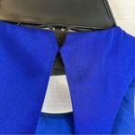 La Femme  Sexy Short Mini Cutout Cocktail Dress Blue Rhinestones Size 2 S… Photo 14