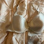 36B Creme silk leopard print bra Size undefined Photo 1