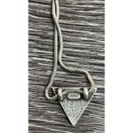 Guess Los Angeles Silver Women's Necklace Red Pendant Stamped Y2K RARE Photo 6