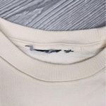 Women's Cream and Tan Sweatshirt with oranges “ feeling totally Awesome “ med Orange Photo 3