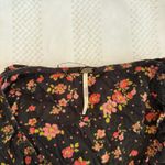 Free People new floral secret garden cropped long sleeve blouse size small Photo 4