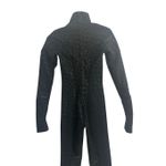 NWT Trashy Matte Black Leopard Print Widow Catsuit Size S Photo 1