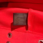 Worthington  Sheath Dress Womens 16 Red Grommet Stretch Zippered Back Sleeveless Photo 5