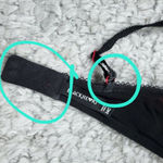 Hot Topic Blackheart Daring Plunge Bra Lined Seamed Underwire Black Red Size 34C Photo 4