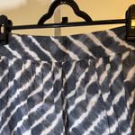 Loft  NWT Women's Gray Hombre Tie Dye Diagonal Striped Mini Skirt Size 10 Photo 2