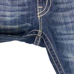 Miss Me Jeans Women’s Size 27 capri blue Denim Rhinestone Embellished Pockets Photo 2