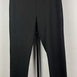 Betabrand  Black Ponte Knit Elastic Waist Pull On Classic Cropped‎ Dress Pants M Photo 0