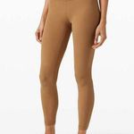 Lululemon Align Pant 28” Leggings Size 2 Brown Camel Tan High Rise Yoga Pants Photo 0