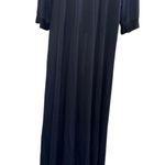 SAVAGE X Fenty Black Lace Cut Out Silky Robe Bedroom Boudoir Sexy Size M/L Photo 10