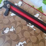 Coach X Peanuts Carryall Pouch In Signature Canvas With Snoopy Print 5734 Photo 3