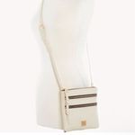 Dooney & Bourke NWT Cream Triple Zip Crossbody Photo 2