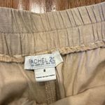 Rachel Zoe Linen tan cropped cargo pants size 8 Photo 2