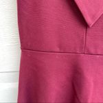 Eloquii NWT Womens Dress Maroon Off The Shoulder Fit Flare V Neck Plus 18 Photo 9