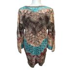 Soft Surroundings  Open Knit CROCHET BOHO DRESS‎  Tunic  Bell Long Sleeve Size PL Photo 4