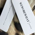 We Wore What  Leopard Biker Short in Tan Photo 11