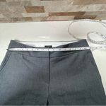  Ann Taylor Loft Womens Marisa Pants Gray Stretch Blend Trouser 8P Photo 4