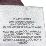 EXPRESS  Maroon Skinny Chino Pants Women Size 0 | 31-33 Photo 5