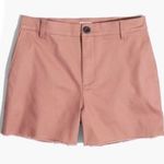 Madewell  High Rise Twill Shorts Blush Pink Photo 5