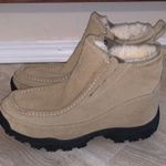 Kamik  Women’s 10 Winter Boots Light Beige Suede Fleece Lined Photo 1