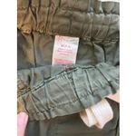 No Boundaries  Shorts Juniors M Green Super High Rise Tie Front M Frayed Boho B3 Photo 9