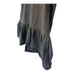 TCEC Puff Sleeve Tiered Shirt Dress Black S Photo 3