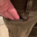 Michael Kors Olive Zipper Cropped Pants 6 Photo 3