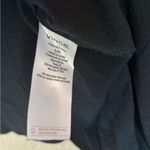 Vince 100% Silk Black Shirred Mock Neck Long Sleeve Blouse S Photo 5