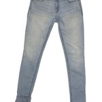 Hollister Super Skinny Mid Rise Jeans Women Sz 5 W27 Blue Light Wash Stretch Photo 0