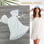 Billabong Ivory Ruffle Dress Photo 1