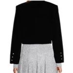 Antonio Melani x Born on Fifth Constance Button Front Woven Velvet Jacket Size 0 Photo 1